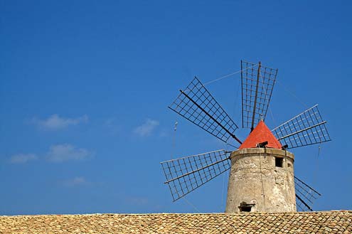 Le saline di Trapani, Il Mulino - foto: Davide Restivo/flickr